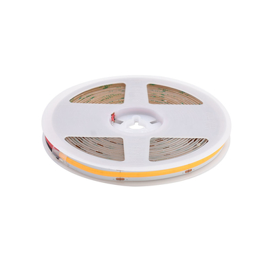 8mm Lebar 5M Panjang Free Cut Dekorasi Densitas Tinggi Pencahayaan Fleksibel Putih Cob Led Strip