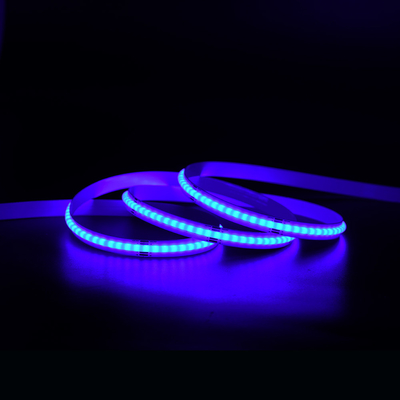576 leds/m COB RGB LED Strip Light 3 Tahun Garansi DC24V 10mm Pcb Borad IP20/IP65