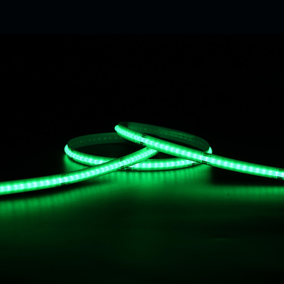 Pencahayaan Sertifikasi UL Amerika 16.4 Ft RGB 3500K IP65 Reel To Reel 576leds High Output COB Tape Light