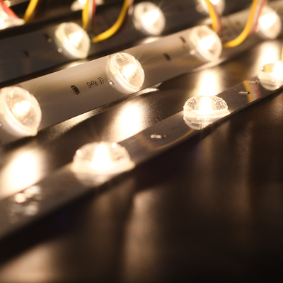 Profesional untuk solusi bilah lampu latar LED 38 inci untuk kotak lampu langit-langit peregangan kedalaman 40-150mm