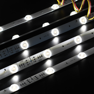 3030 2835 Strip LED Lampu Latar untuk Lightbox SEG Ketegangan Tekstil CCT(3000-7500K) 178 Sudut Sinar Roll Up Banne
