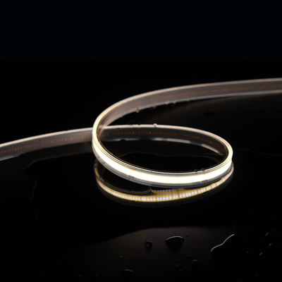 480 LED/m COB LED Strip 12V/24V 5m Panjang Fleksibel Desain Bebas Titik Putih Panas/Dingin