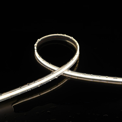 480 LED/m COB LED Strip 12V/24V 5m Panjang Fleksibel Desain Bebas Titik Putih Panas/Dingin