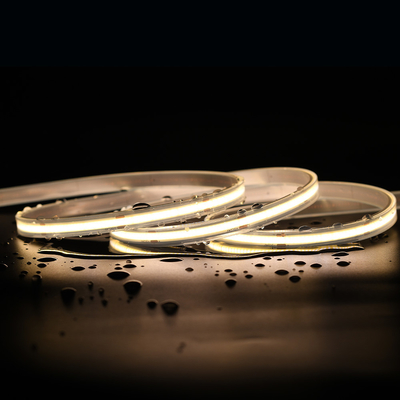 8MM PCB Lebar Fleksibel COB LED Light Strips dengan 480 LED dan CE RoHS UL Sertifikasi