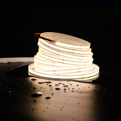 8MM PCB Lebar Fleksibel COB LED Light Strips dengan 480 LED dan CE RoHS UL Sertifikasi