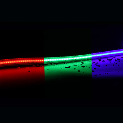 Instalasi Proyek Baru RGBW Warna Led Strip lampu Cob Magic Digital Adresable COB led Strip