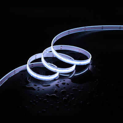 IP20 Rgbw Rgb Cob Led Strip Lampu 12V 24V Pixel Fleksibel Mengembalikan Cob led strip