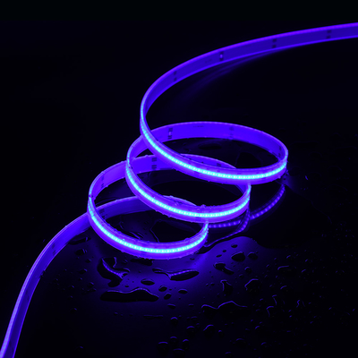 Lampu strip led 16w berkualitas tinggi pita 3M berwarna pintar 5m 12v 24v rgbw cob led strip