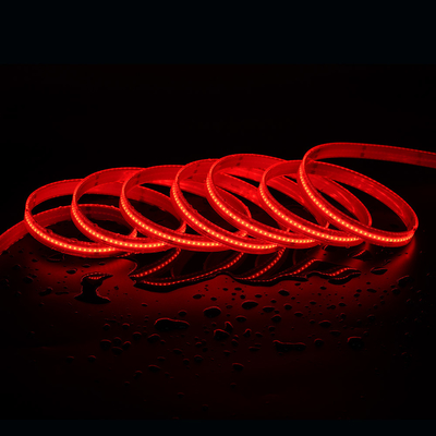 Lampu strip led 16w berkualitas tinggi pita 3M berwarna pintar 5m 12v 24v rgbw cob led strip