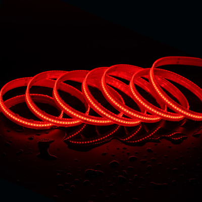 Cold White Super Bright RGB Fleksibel Pemasok 896 12v 24v Cob Led Strip Light
