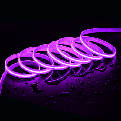 Cold White Super Bright RGB Fleksibel Pemasok 896 12v 24v Cob Led Strip Light