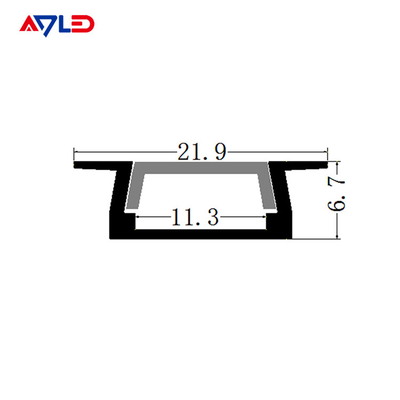 11mm pcs borad 15.8*6.7mm Led Strip Light Aluminium Profile Mudah Instalasi Led Aluminium