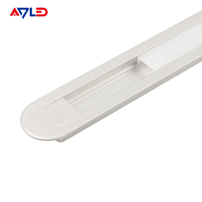 1606B Aluminium lampu strip profil Thin Strip Spot Light Profile tangga Dekoratif linier