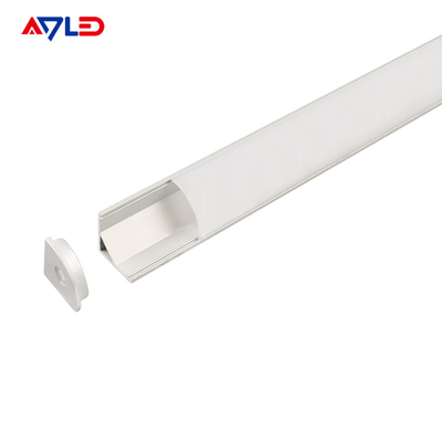 LED Strip Profile Channel Light Diffuser Corner Extrusion Channel ADP-1616B untuk LED Strip
