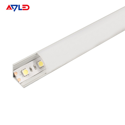 LED Strip Profile Channel Light Diffuser Corner Extrusion Channel ADP-1616B untuk LED Strip