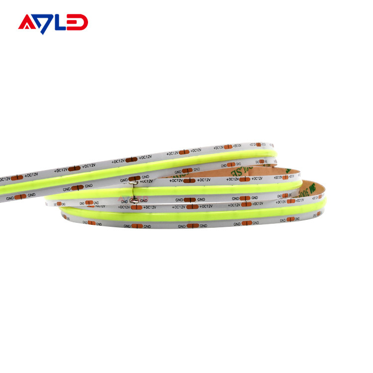 Desain Keandalan Lingkungan Ultra Tinggi Lampu RGB Luar 528led/m COB Led Strip Light