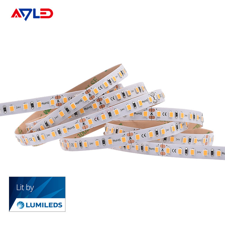 2700K IP68 Lumileds Lampu Strip LED CRI Tinggi DC12V