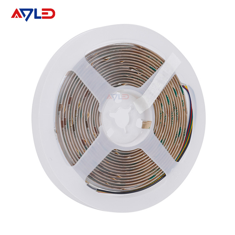 Menghubungkan Lampu Strip Led 12mm 3 Tahun Garansi 840RGB CCT COB LED Tape Light