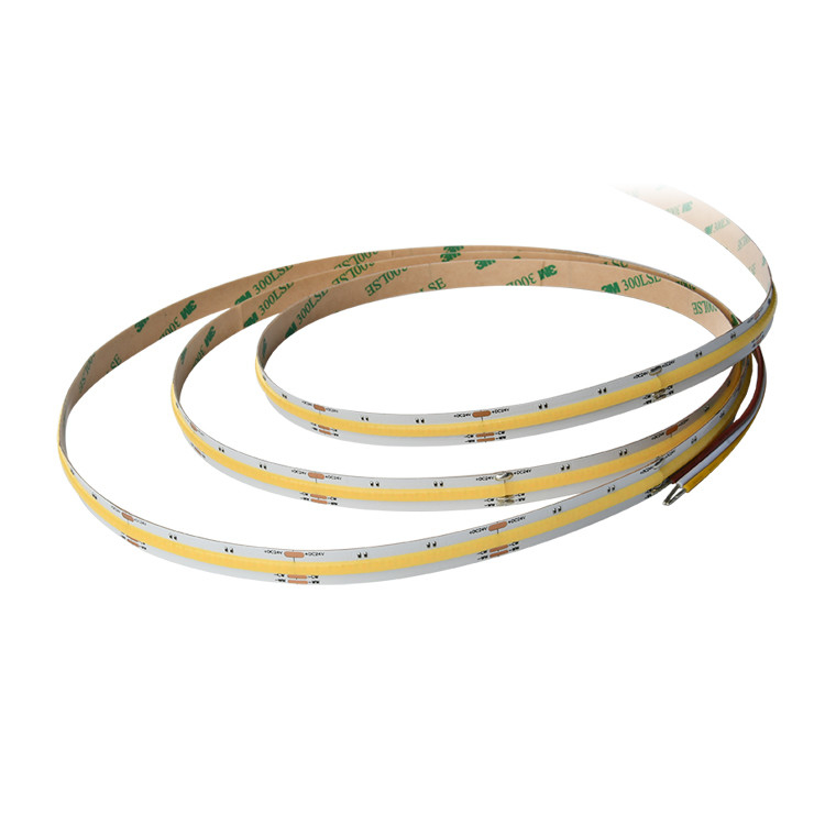 12 volt lampu strip dipimpin disetel Putih LED Flex Strip dingin lampu Cob putih baik memilih