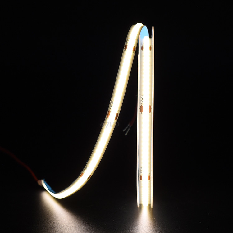 LED kelas komersial 320 COB LED Strip Light dengan profil aluminium dan daya 5W