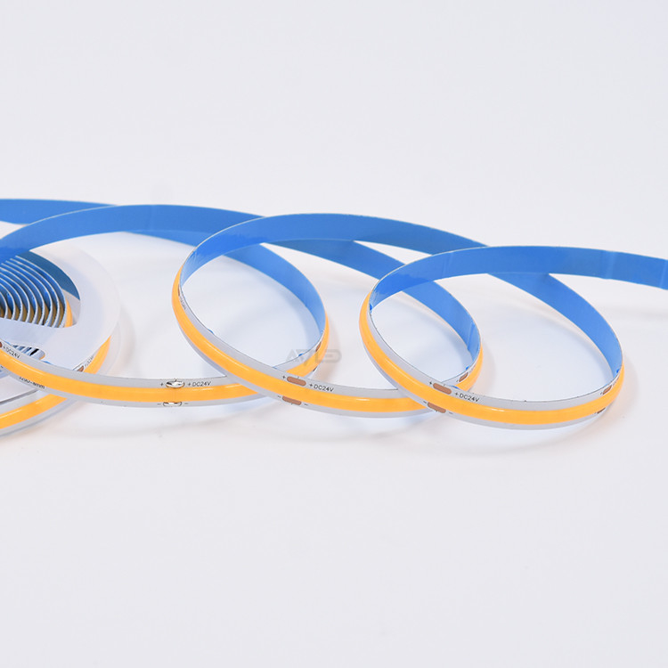Fleksibel COB LED Strip Kecerahan Tinggi 320 LED/m 3000K/4000K/6500K Suhu Warna