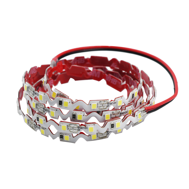 pita lampu led lentur tipe s 6mm 12v 24v 72leds/m untuk huruf saluran led mini