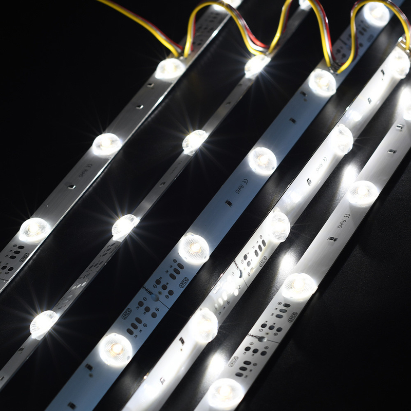 3030 2835 Strip LED Lampu Latar untuk Lightbox SEG Ketegangan Tekstil CCT(3000-7500K) 178 Sudut Sinar Roll Up Banne