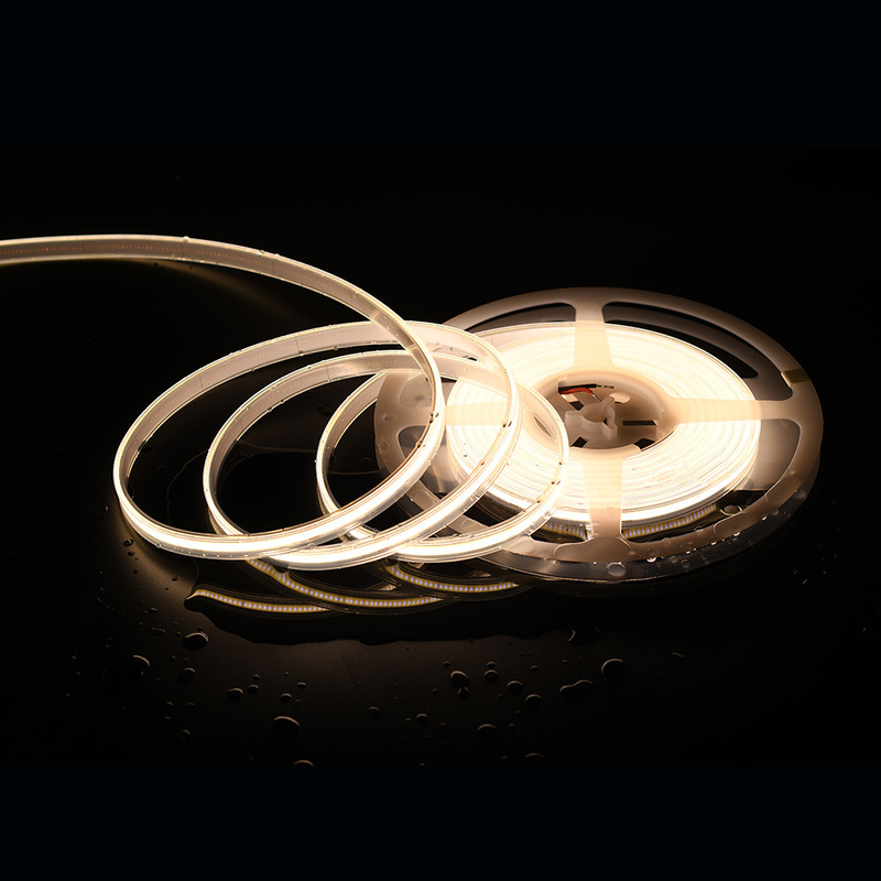COB DC24V Fleksibel Lampu Strip LED 480leds / m Reel To Reel Warna Putih Suhu IP20 Rated Dengan Garansi 3 Tahun