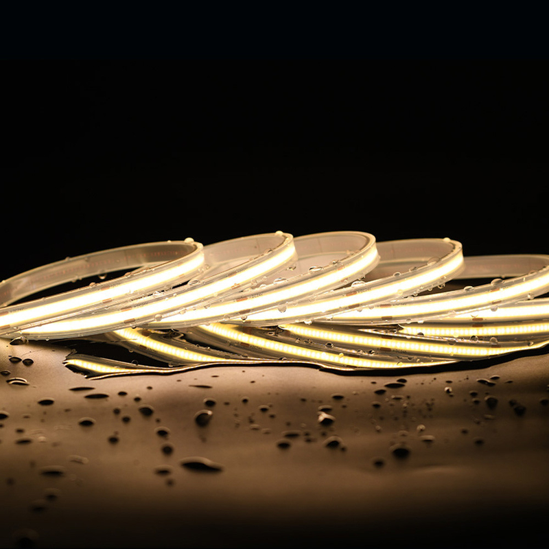 1000LM Constant Current COB Strip Light Bending Bebas pada 24V dengan 480 LED per Meter