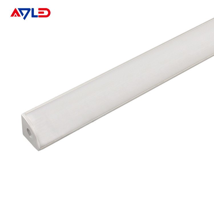 LED Strip Profile Channel Light Diffuser Corner Extrusion Channel ADP-1616B untuk LED Strip